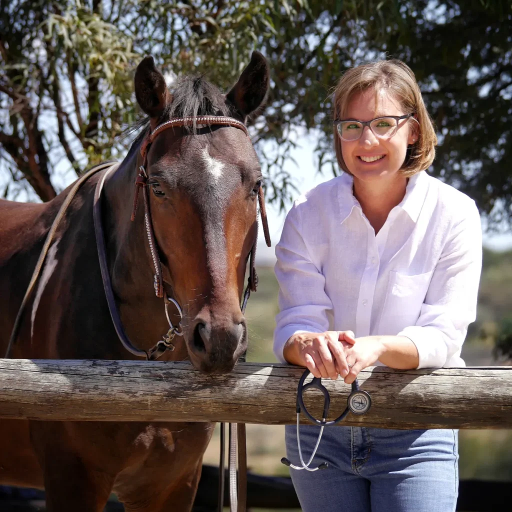 Dr. Joladie Founder of Equifarm Veterinary Practice